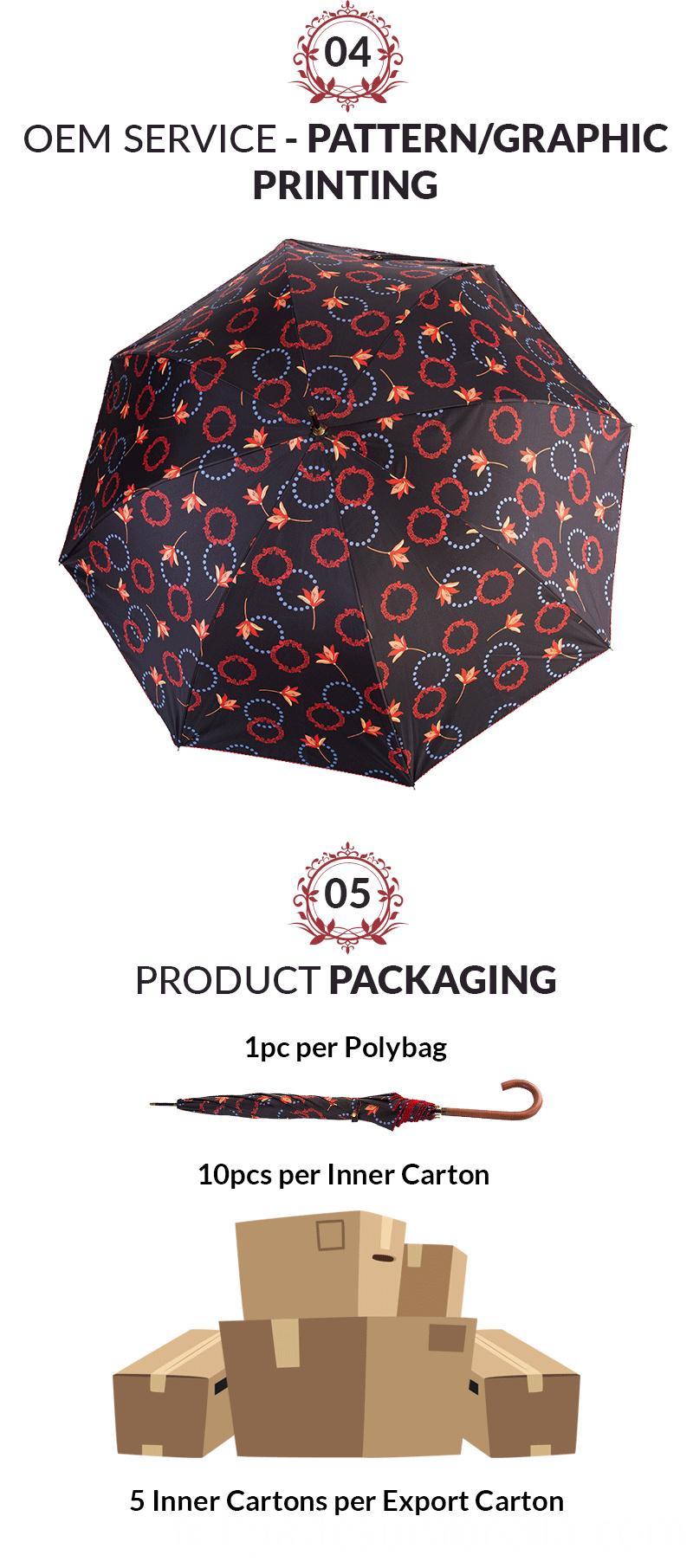 Parapluie ouvert auto en dentelle animale mignon Cute Animal Lace Auto Open Umbrella